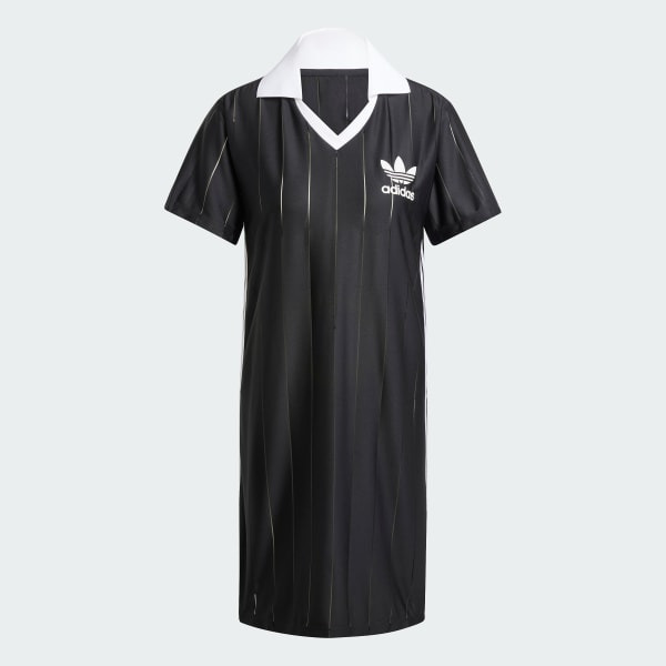 noir Robe fines rayures 3 bandes Adicolor