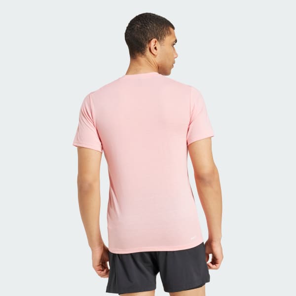 Rosa Playera Deportiva Train Essentials Feelready Logo