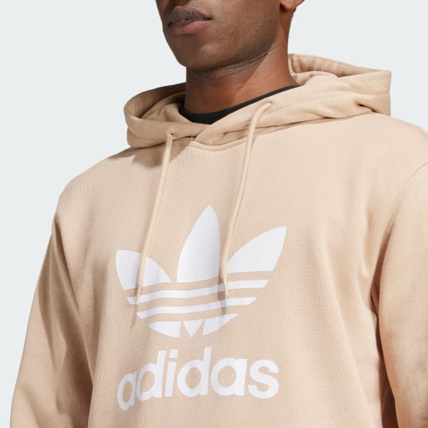 adidas adicolor Classics Trefoil Hoodie Beige adidas Deutschland