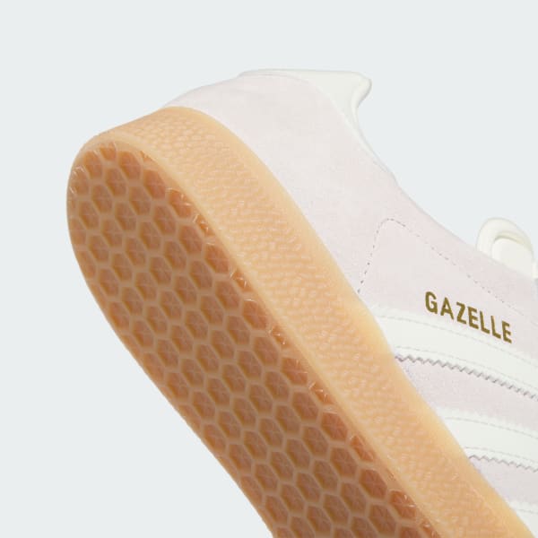 Zapatilla adidas Gazelle Niño Pink Tint-White-White - Fútbol Emotion