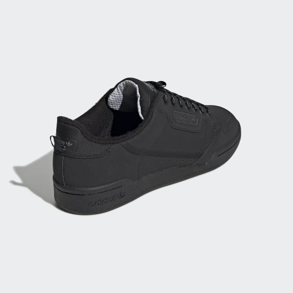 adidas black continental 80