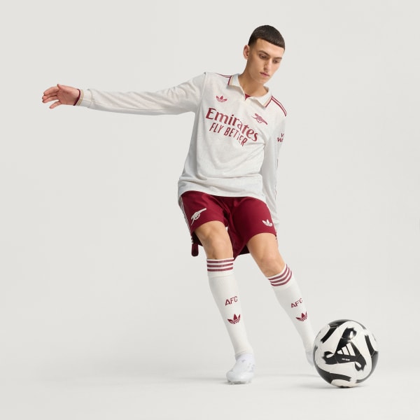 Vit Arsenal 25/26 Long Sleeve Third Authentic Jersey