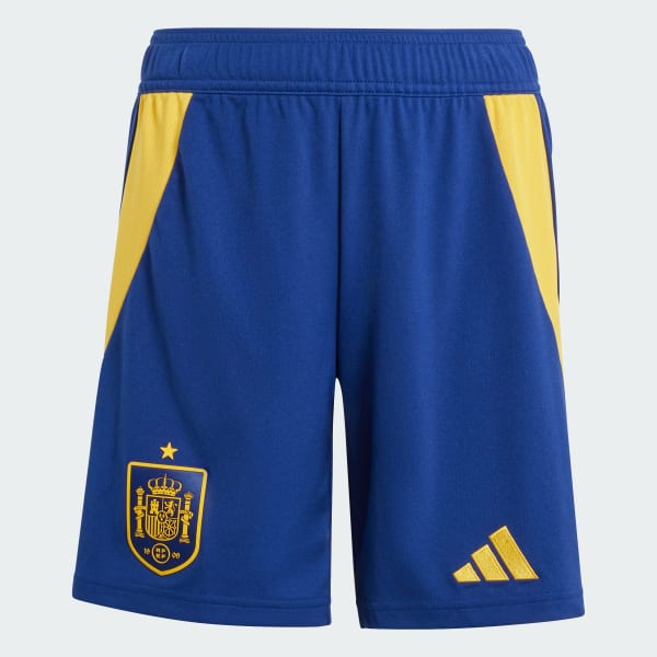 adidas Spain 24 Home Shorts Kids Blue adidas UK