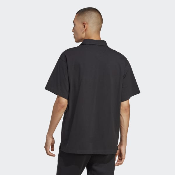 Black Premium Essentials Polo Shirt