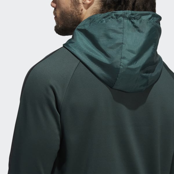 Groen 3-Stripes COLD.RDY Hoodie TA053