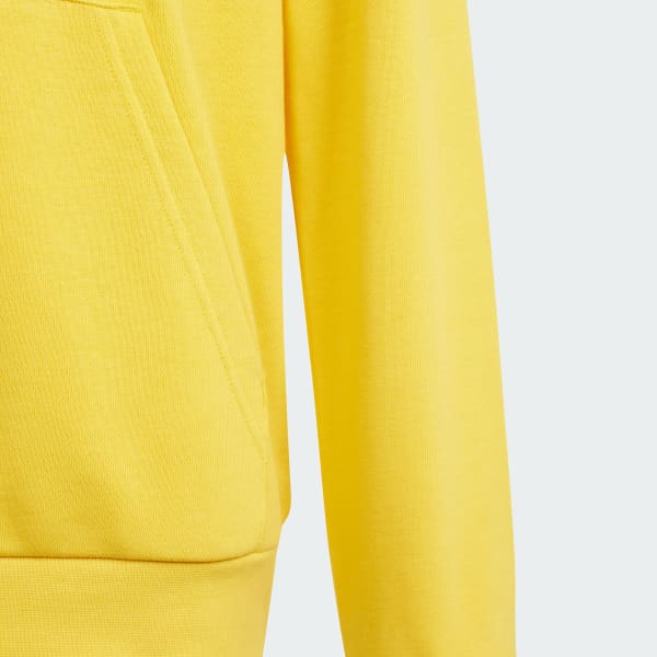 Adidas originals overhead tape hoodie yellow deals