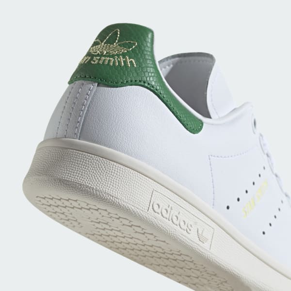 Adidas stan smith velcro white green shop