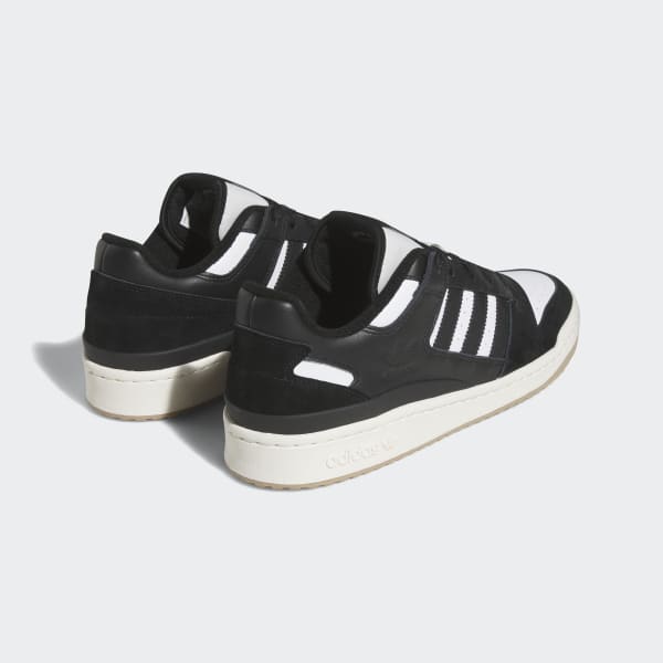 adidas Forum Low CL Shoes - Black | Free Shipping with