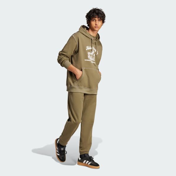 Vert Sweat-shirt à capuche Wabash
