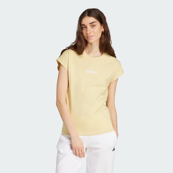 Amarillo Essentials Linear Cotton Tee