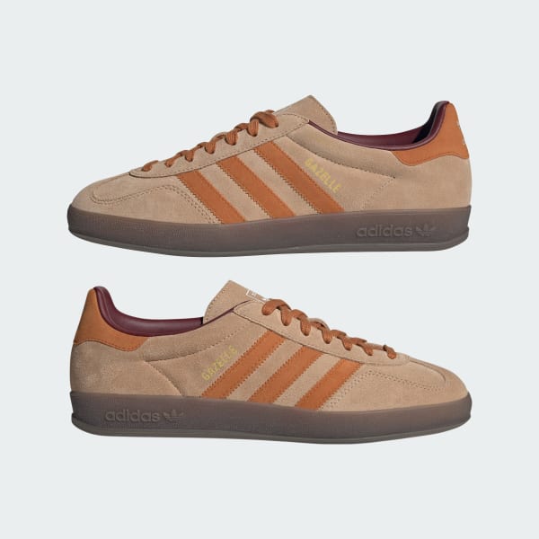adidas Gazelle Indoor Shoes - Brown | Free Shipping with adidas Gazelle Indoor Shoes - Brown | Free Shipping with