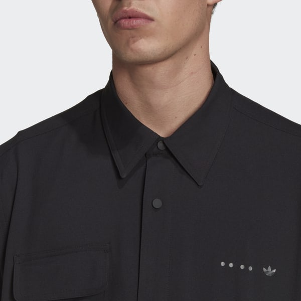 Black Reclaim Long Sleeve Shirt O3056