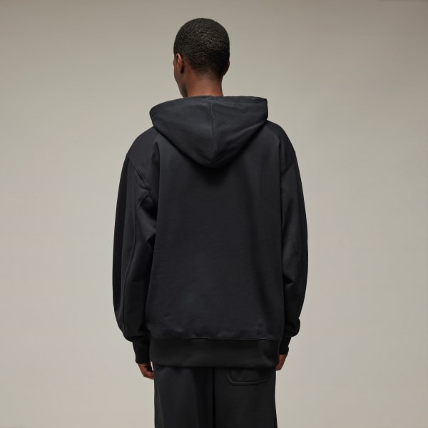 adidas Y-3 French Terry Hoodie - Black