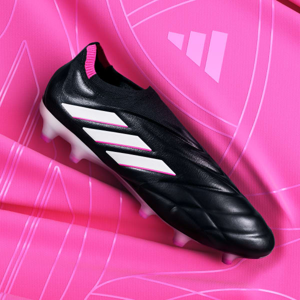Black Copa Pure+ Firm Ground Boots