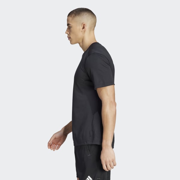 Black HIIT Training Tee