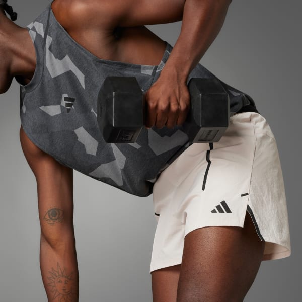 Rosado Shorts de Entrenamiento D4T Pro Series Adistrong