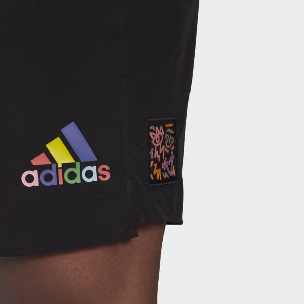 Zwart KRIS ANDREW SMALL TRAINING SHORT GY539
