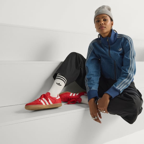 adidas Buty Samba FC Bayern - Czerwony | adidas Poland