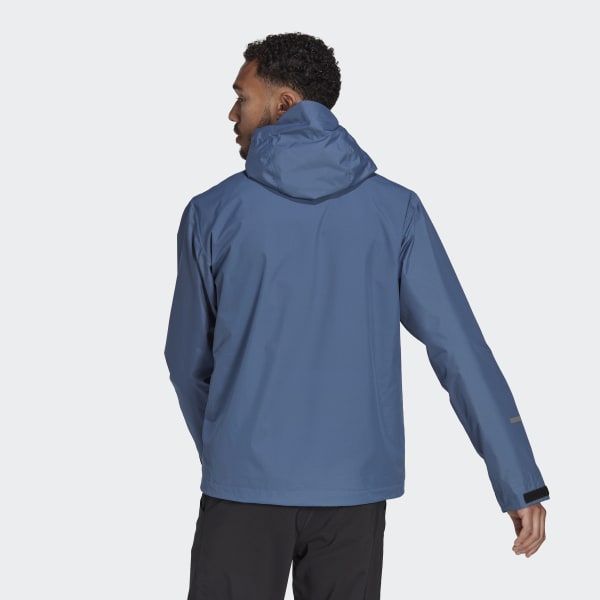 Niebieski Terrex Multi RAIN.RDY 2-Layer Rain Jacket