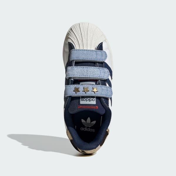 Blanco Tenis Superstar adidas Originals x Disney Mickey Kids
