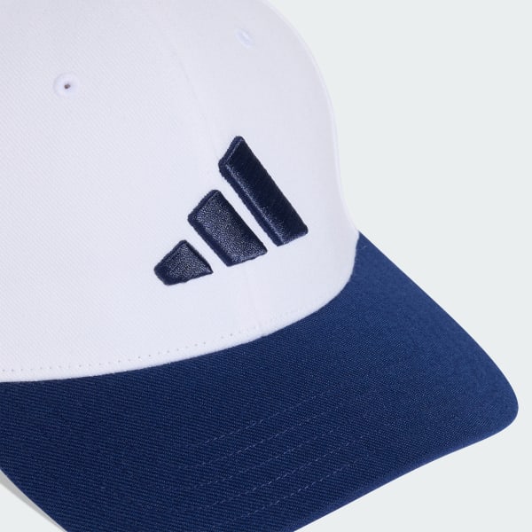 White 야구 모자 플렉스핏