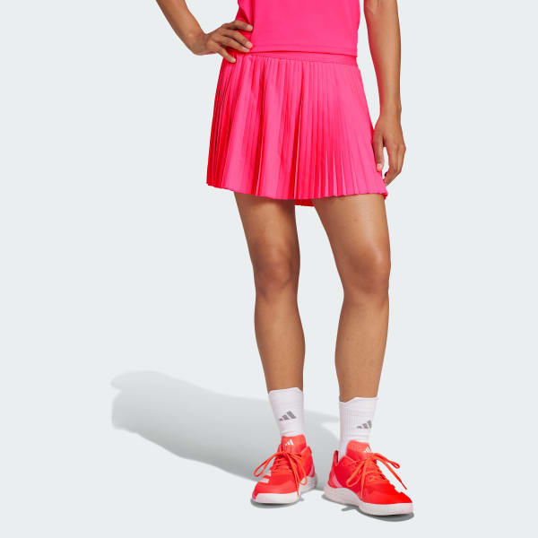 Rosa Falda Club Pleated