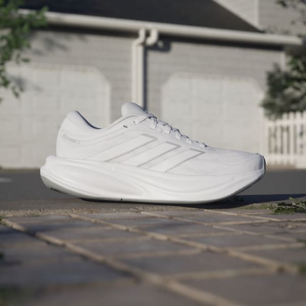 White RESPONSE 2 RUNNING SHOES