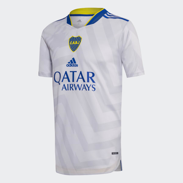 adidas Camiseta Visitante Oficial Boca Juniors 21/22 - Gris | adidas