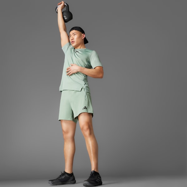 สีเขียว กางเกงขาสั้น Airchil