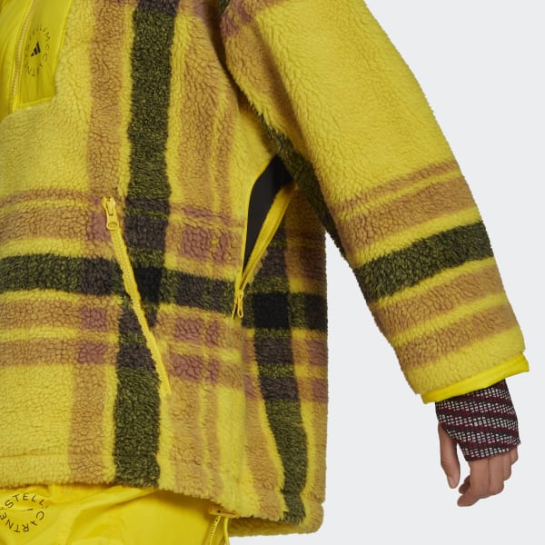 zltá Bunda adidas by Stella McCartney Fleece Jacquard Winter