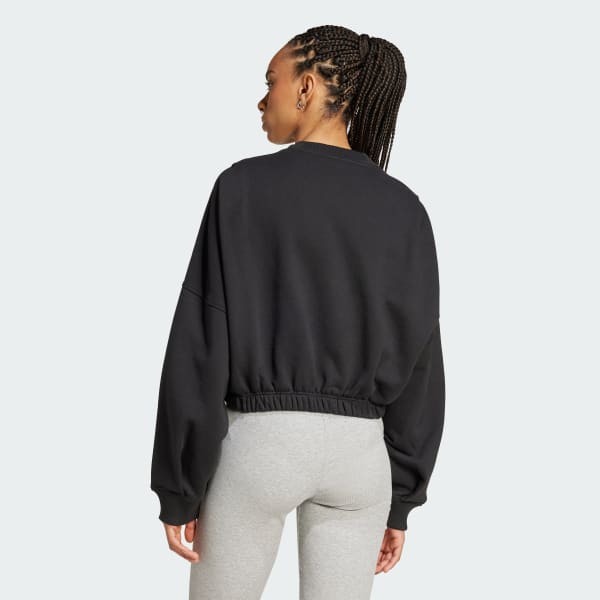 Czerń Bluza Premium Essentials Oversized