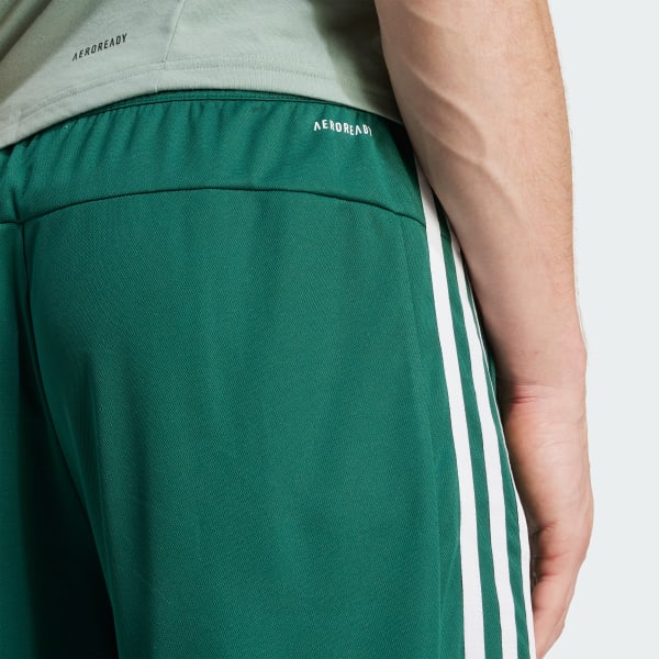 Shorts Treino Essentials Piquet 3-Stripes - Verde adidas | adidas