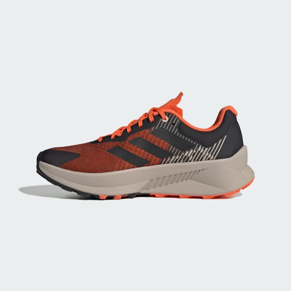 Men's solecourt boost tennis shoes store core black and flash orange