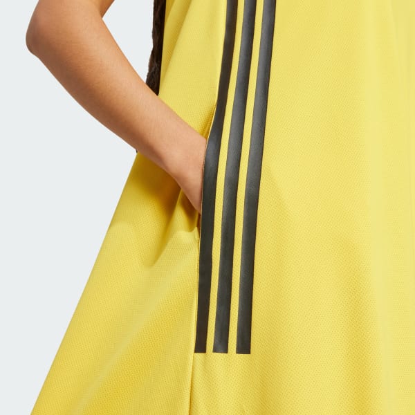 Tiro Cut 3-Stripes Soft Mesh Long Dress