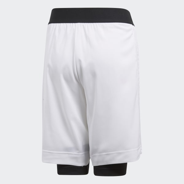 adidas Shorts con mallas Star Wars Blanco adidas Mexico