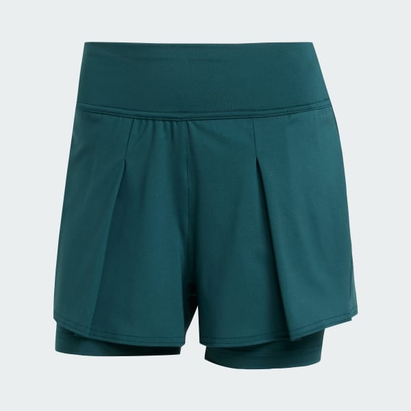 Green Tennis Climacool Match Shorts