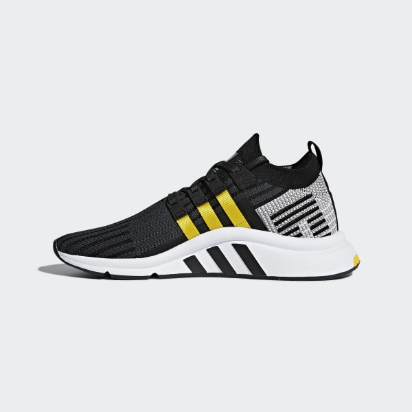 adidas originals eqt support mid adv trainers in black cq2999