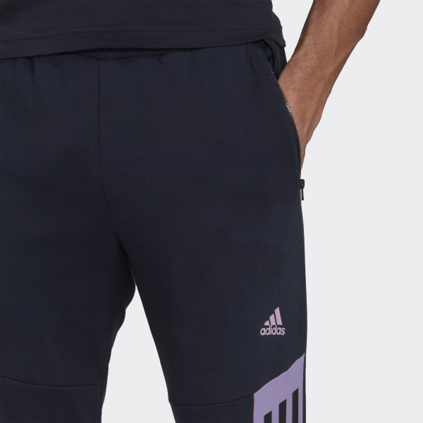 modrá Kalhoty Future Icons 3-Stripes CS158