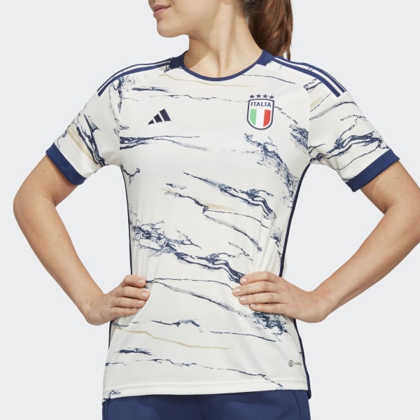 adidas Italy 23 Away Jersey - White, Kids' Soccer
