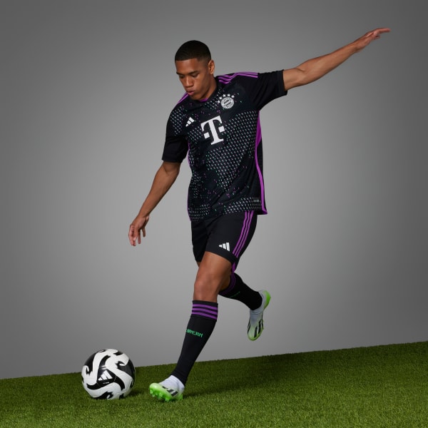 Adidas FC Bayern Away Jersey 23/24 - Black - Size S
