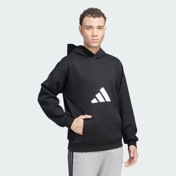 Black Future Icons 3 Bar Hoodie