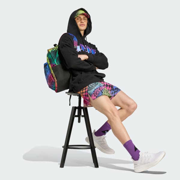 Sort adidas x Jeremy Scott hættetrøje