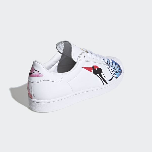 adidas superstar clean white