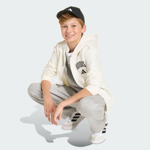 White SEASONALS COLLEGIATE TYPOGRAPHY HOODY