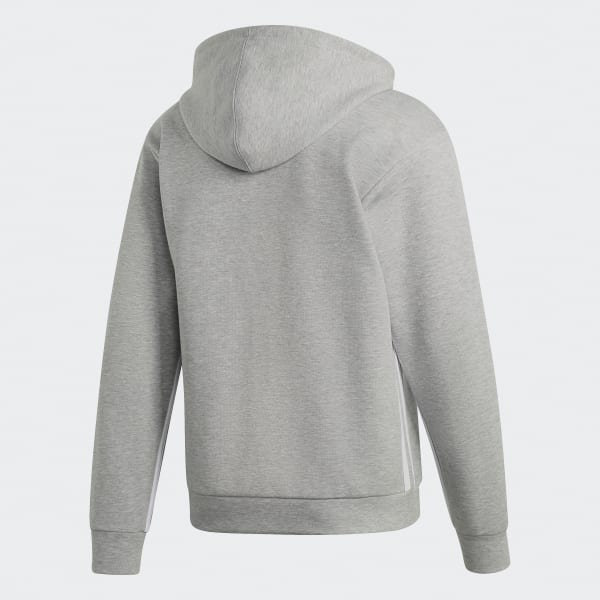 Buzo gris con capucha cheap