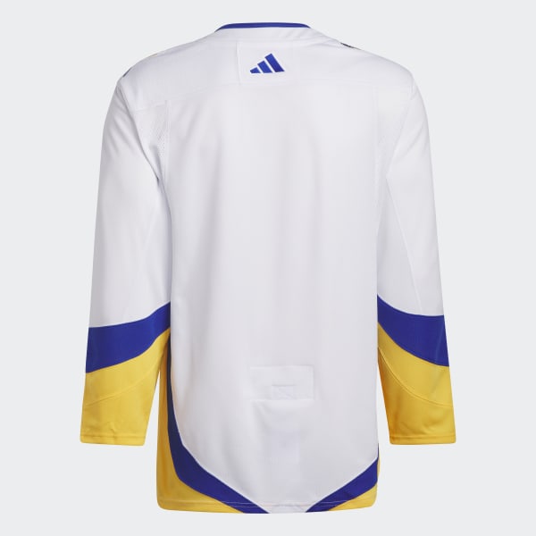 adidas Sabres Authentic Reverse Retro Wordmark Jersey - White, Men's  Hockey