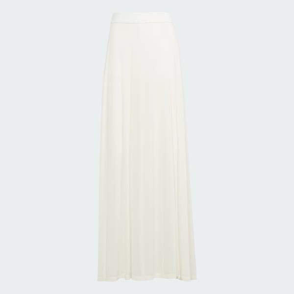 adidas Falda Premium Originals Flowy Maxi Blanco adidas Mexico