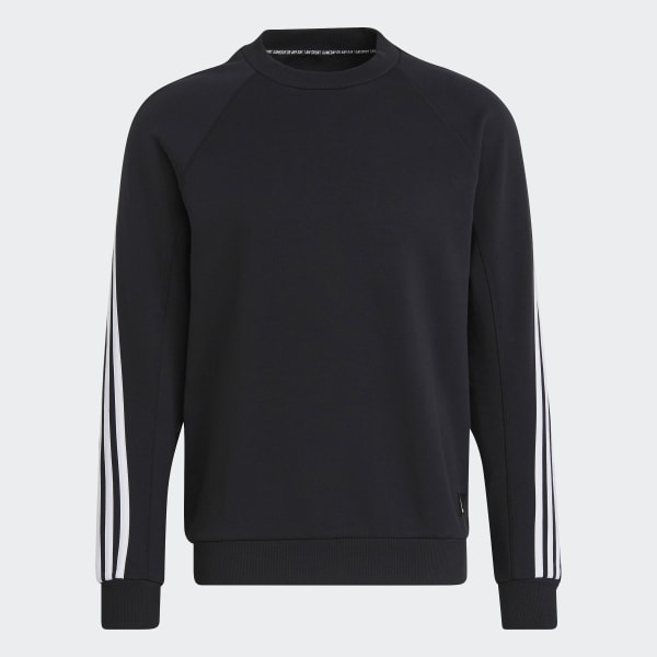 adidas Sportswear 3 Stripes Sweatshirt Black adidas Malaysia