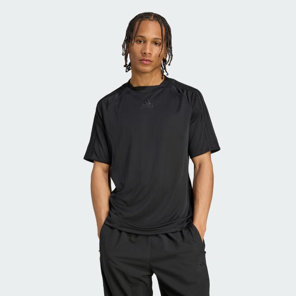 Sort Teamgeist Adicolor T-shirt