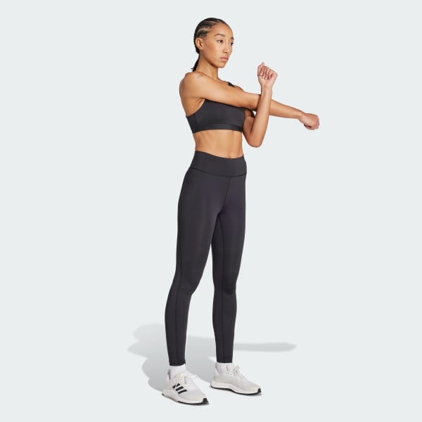 Siyah adidas All Me Essentials Orta Destekli Sporcu Sütyeni